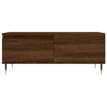 Tavolino da Salotto Rovere Marrone 90x50x36,5 cm in Multistrato