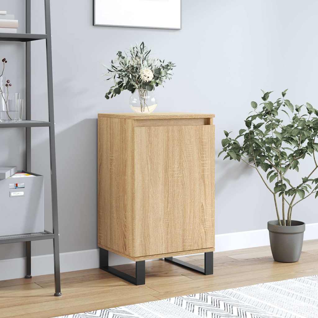 Credenza Rovere Sonoma 40x35x70 cm in Legno Multistrato