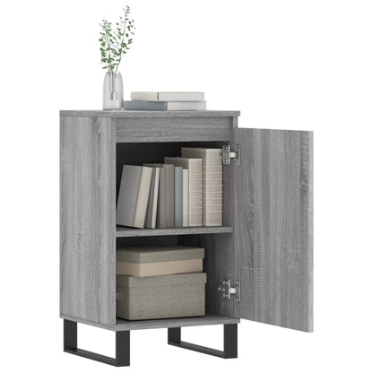 Credenza Grigio Sonoma 40x35x70 cm in Legno Multistrato