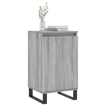 Credenze 2 pz Grigio Sonoma 40x35x70 cm in Legno Multistrato