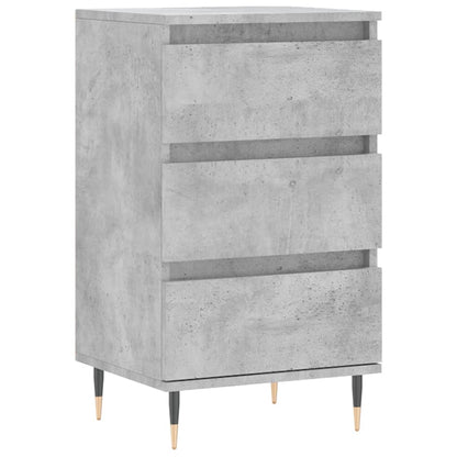 Credenza Grigio Cemento 40x35x70 cm in Legno Multistrato
