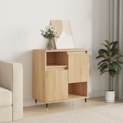 Credenza Rovere Sonoma 60x35x70 cm in Legno Multistrato