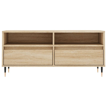 Mobile TV Rovere Sonoma 100x34,5x44,5 cm in Legno Multistrato