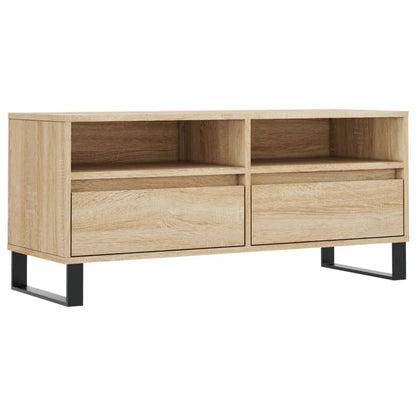 Mobile TV Rovere Sonoma 100x34,5x44,5 cm in Legno Multistrato