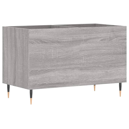 Mobile Porta Dischi Grigio Sonoma 74,5x38x48 Legno Multistrato