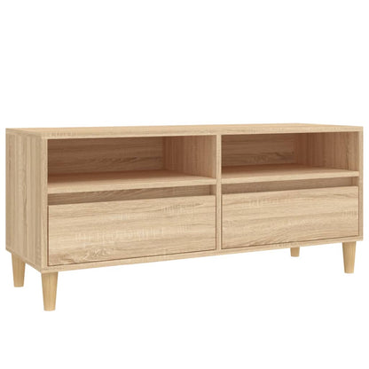 Mobile TV Rovere Sonoma 100x34,5x44,5 cm in Legno Multistrato
