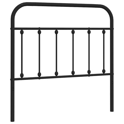 Testiera di Ricambio in Metallo Nero 100 cm