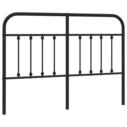 Testiera di Ricambio in Metallo Nero 150 cm