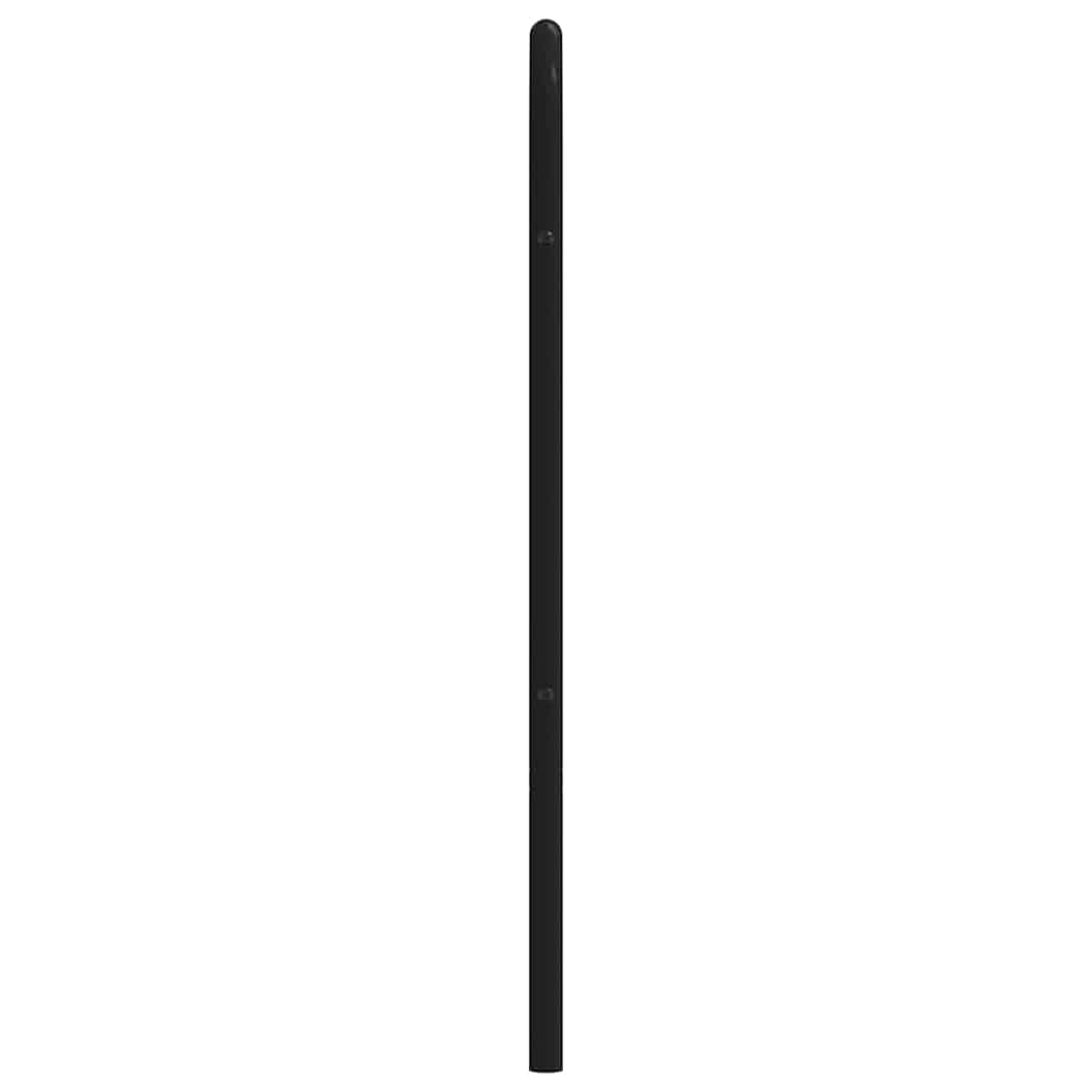 Testiera di Ricambio in Metallo Nero 160 cm
