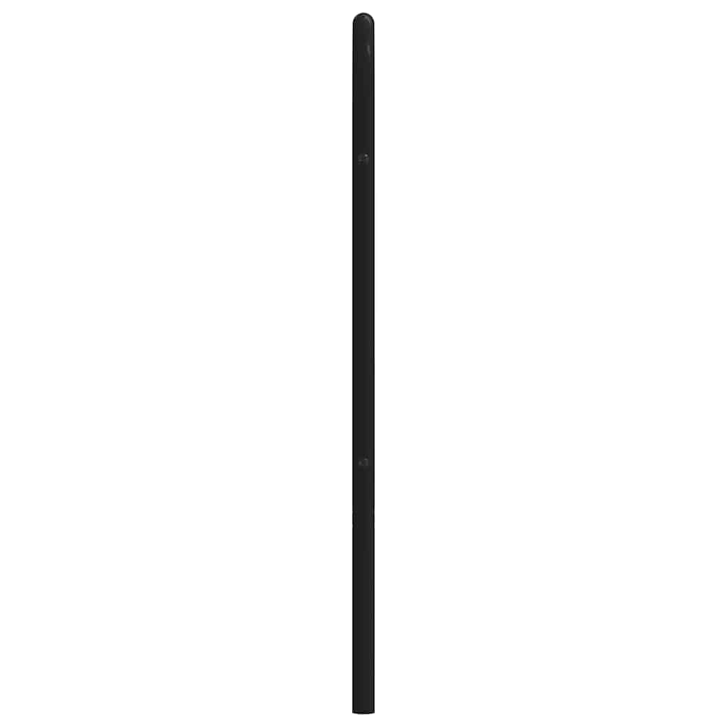 Testiera di Ricambio in Metallo Nero 200 cm