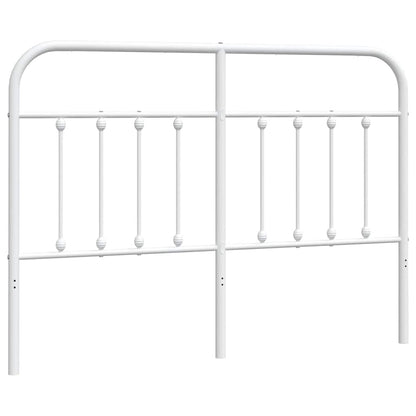 Testiera di Ricambio in Metallo Bianco 150 cm