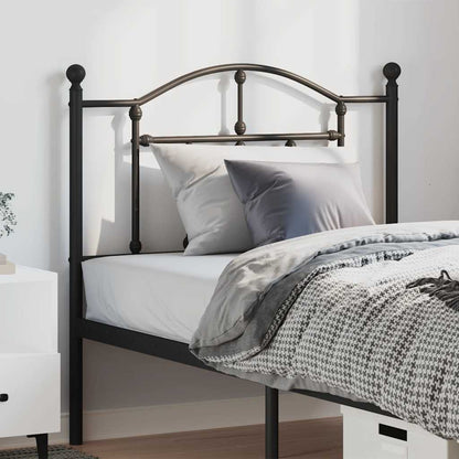Testiera di Ricambio in Metallo Nero 100 cm