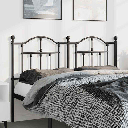 Testiera di Ricambio in Metallo Nero 150 cm