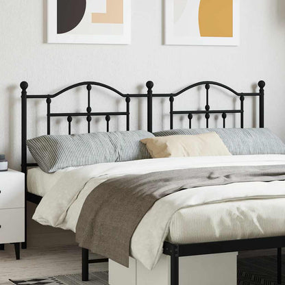 Testiera di Ricambio in Metallo Nero 160 cm