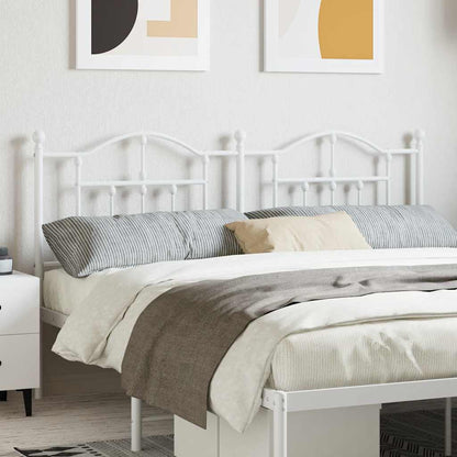 Testiera di Ricambio in Metallo Bianco 160 cm