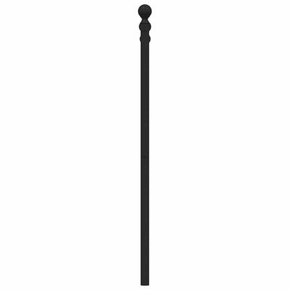 Testiera di Ricambio in Metallo Nero 100 cm