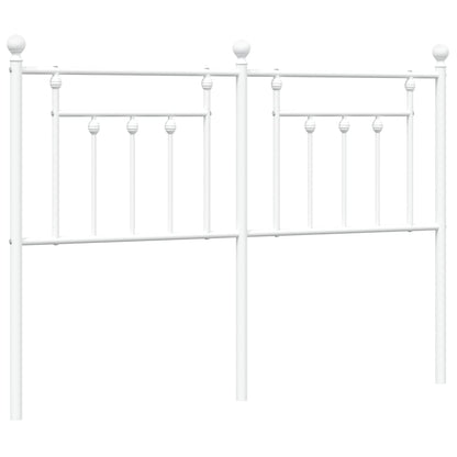 Testiera di Ricambio in Metallo Bianco 150 cm