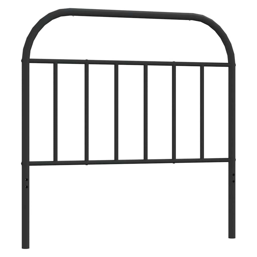Testiera di Ricambio in Metallo Nero 100 cm