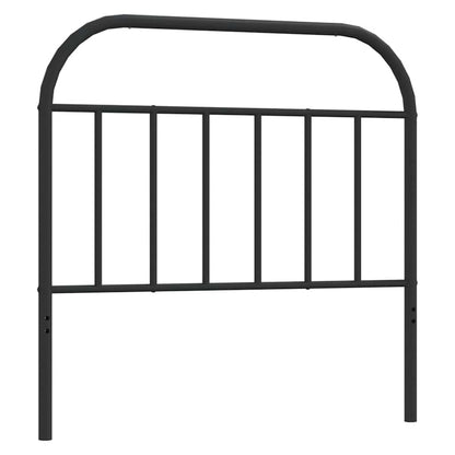 Testiera di Ricambio in Metallo Nero 100 cm