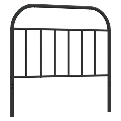 Testiera di Ricambio in Metallo Nero 107 cm