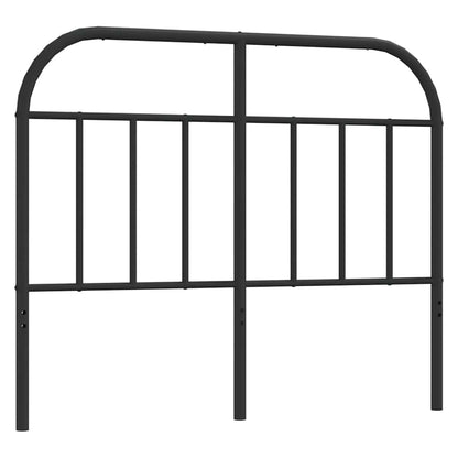 Testiera di Ricambio in Metallo Nero 120 cm