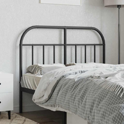 Testiera di Ricambio in Metallo Nero 120 cm