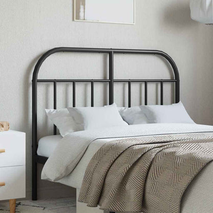 Testiera di Ricambio in Metallo Nero 120 cm