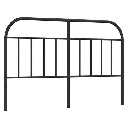 Testiera di Ricambio in Metallo Nero 135 cm