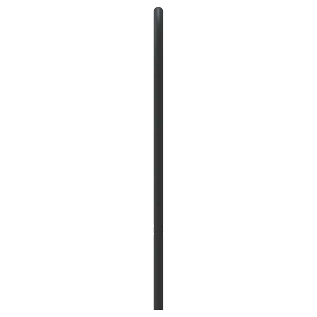 Testiera di Ricambio in Metallo Nero 135 cm
