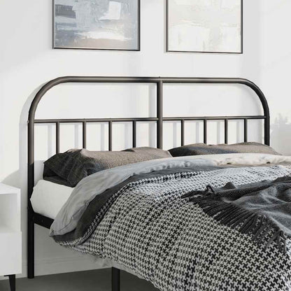 Testiera di Ricambio in Metallo Nero 135 cm