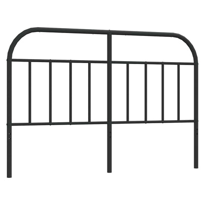 Testiera di Ricambio in Metallo Nero 140 cm