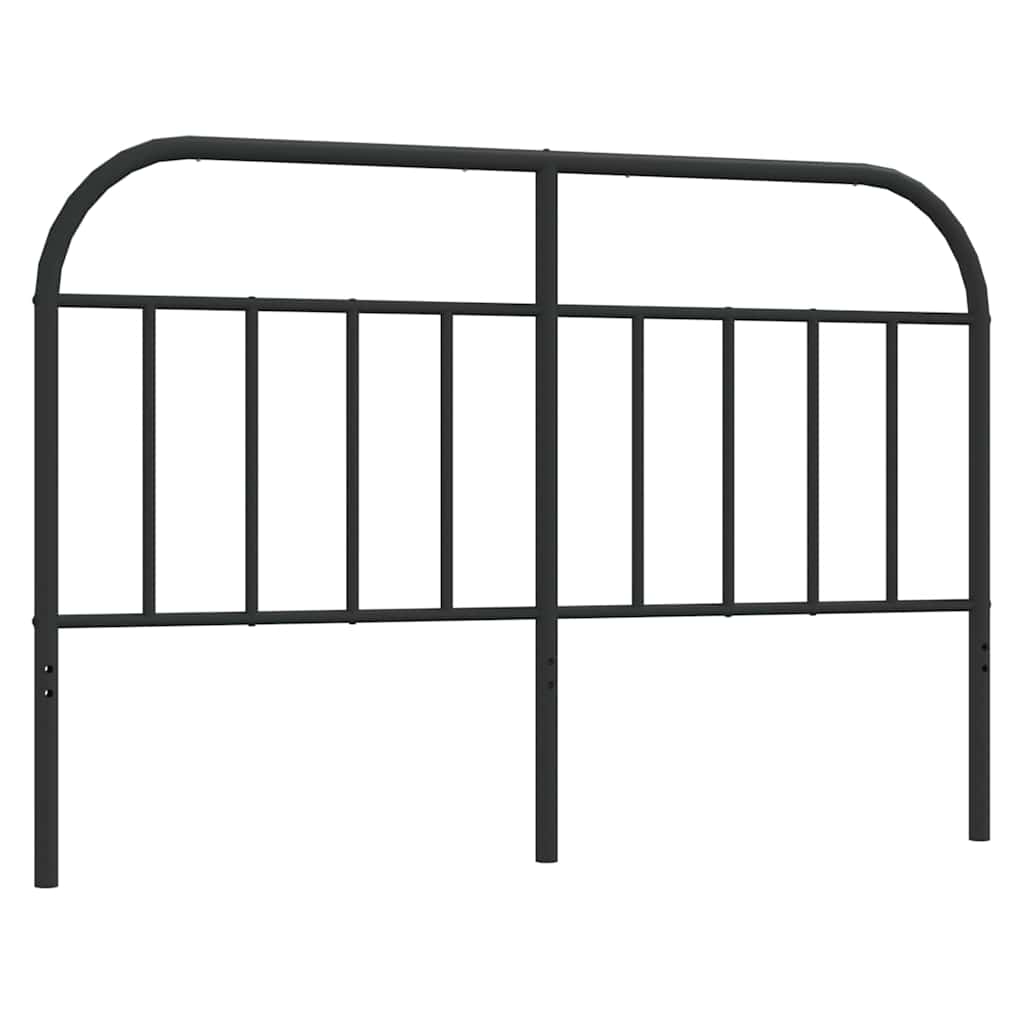 Testiera di Ricambio in Metallo Nero 150 cm