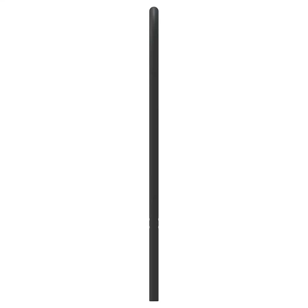 Testiera di Ricambio in Metallo Nero 150 cm