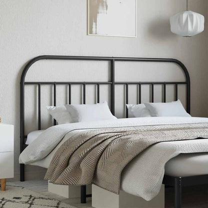 Testiera di Ricambio in Metallo Nero 160 cm