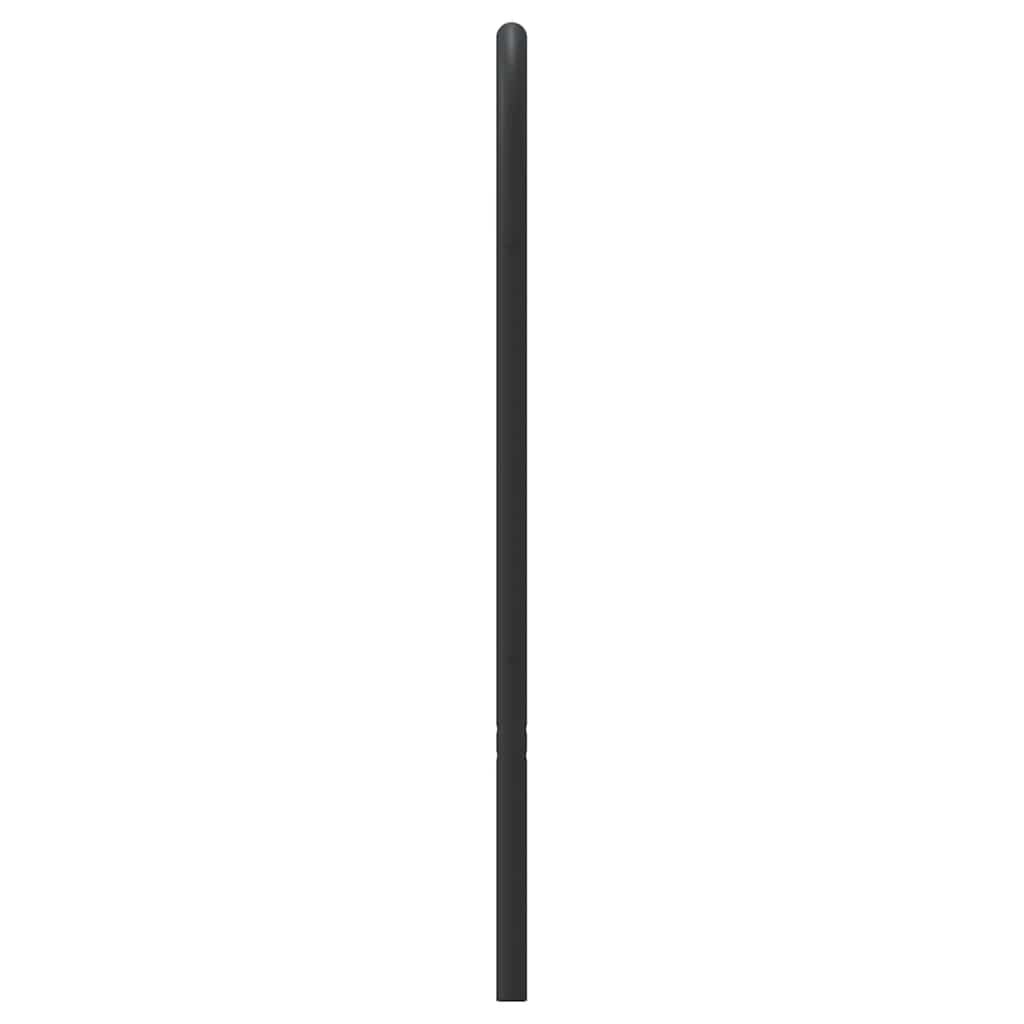 Testiera di Ricambio in Metallo Nero 180 cm
