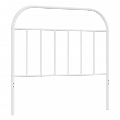 Testiera di Ricambio in Metallo Bianco 107 cm