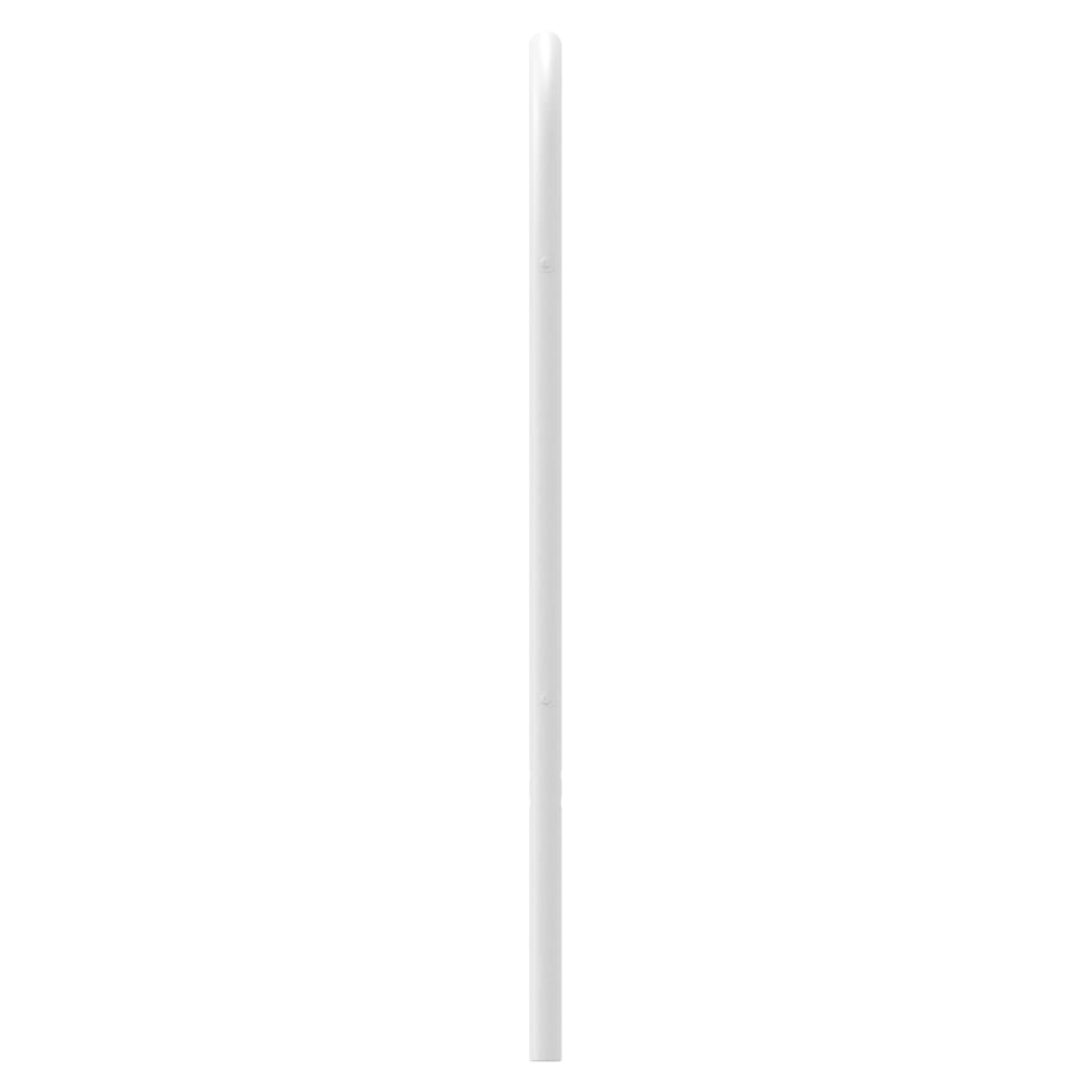 Testiera di Ricambio in Metallo Bianco 107 cm