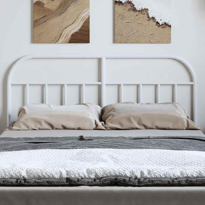 Testiera di Ricambio in Metallo Bianco 150 cm