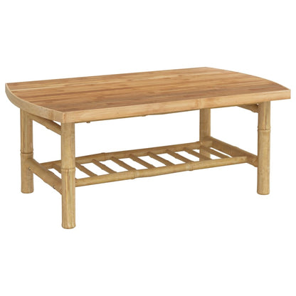 Tavolino da Giardino 90x55x37 cm in BambÃ¹