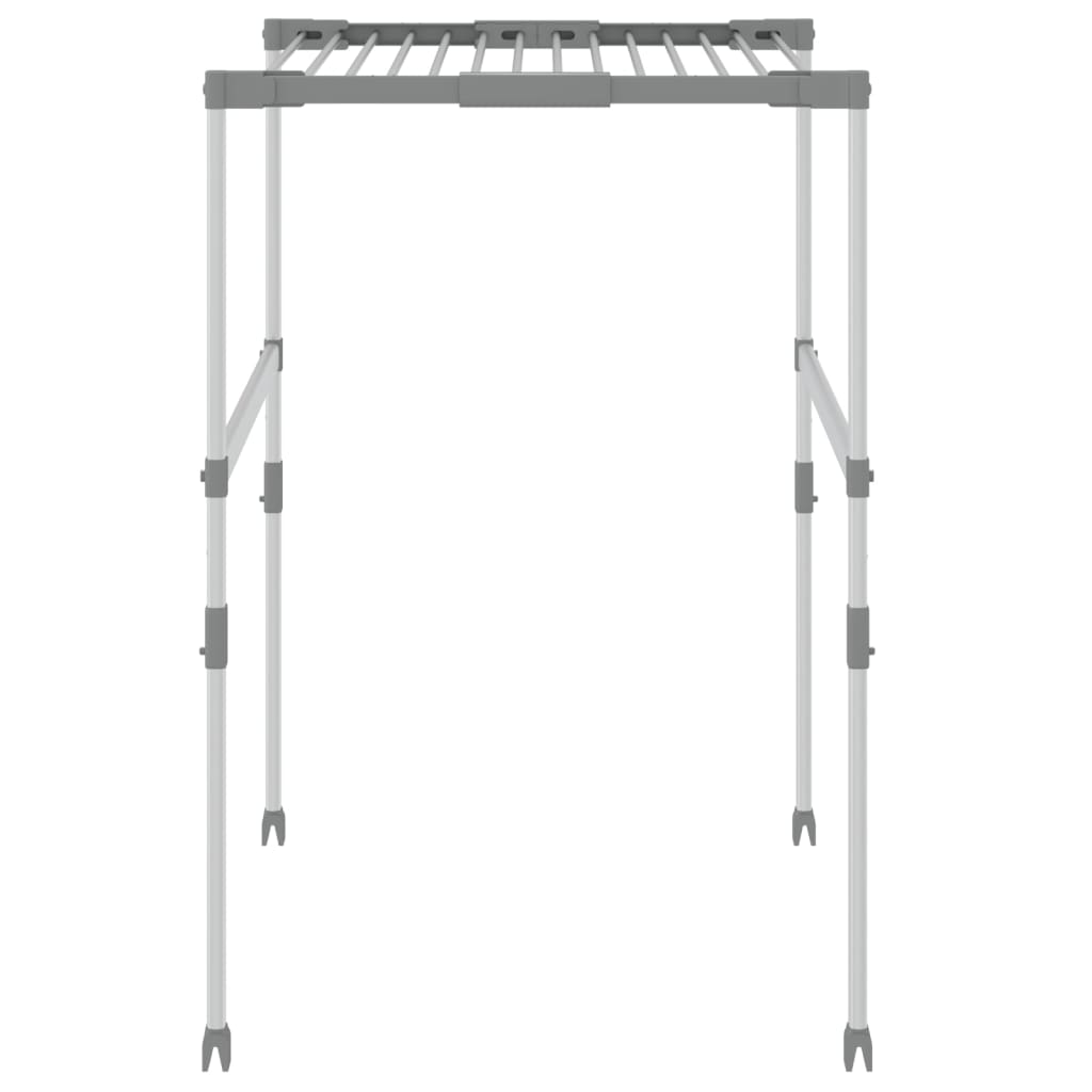 Stendibiancheria 83x(50-55)x(40-85) cm in Alluminio