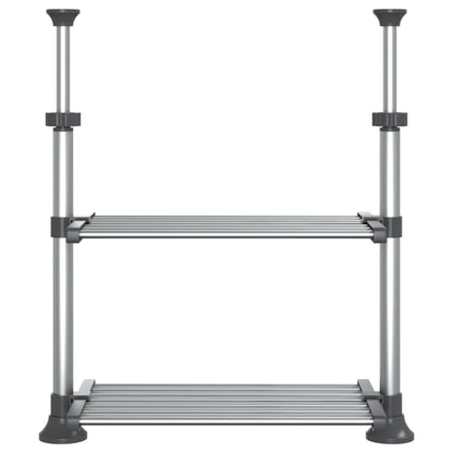 Ripiano da Cucina 50x25x(50-70) cm in Alluminio