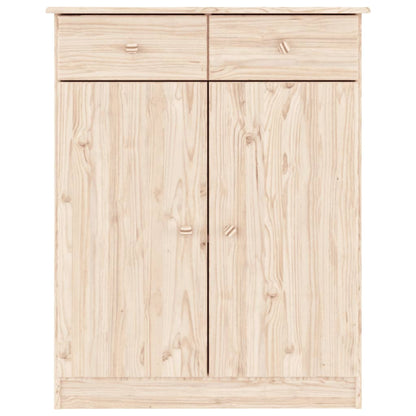 Scarpiera ALTA 77x35x96 cm in Legno Massello di Pino