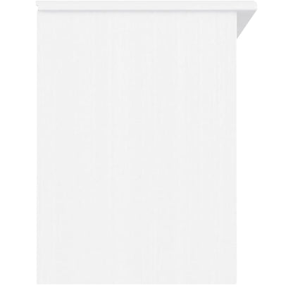 Panca Porta Scarpe ALTA Bianca 100x35x45 cm Legno Massello Pino