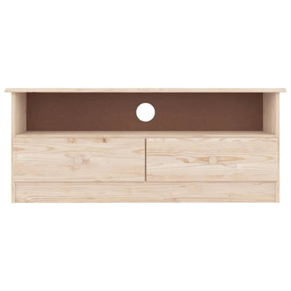 Mobile TV con Cassetti ALTA 100x35x41 cm Legno Massello di Pino