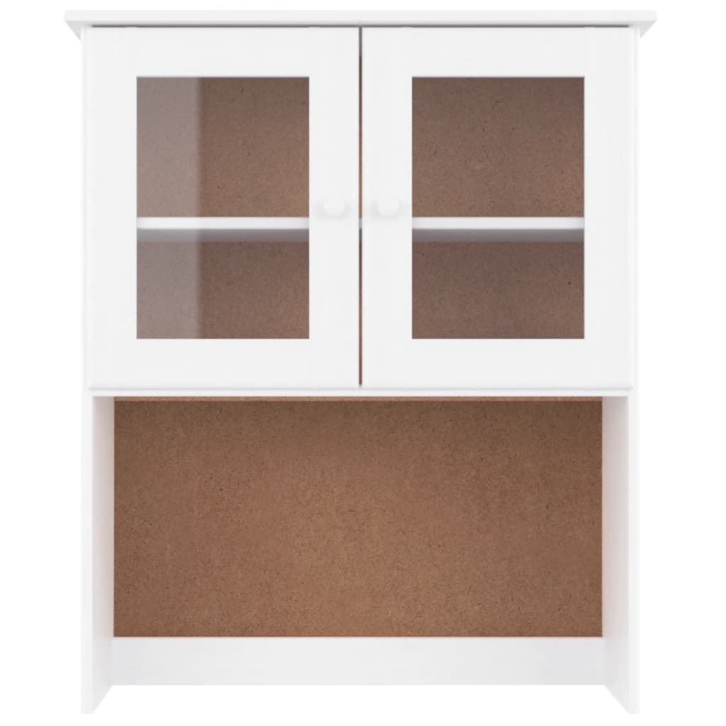 Piano ComÃ² ALTA Bianco 77x30x92 cm in Legno Massello di Pino
