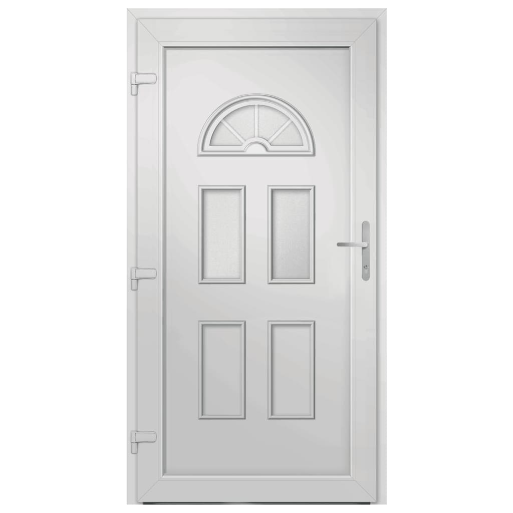 Porta Ingresso Bianca 88x190 cm in PVC