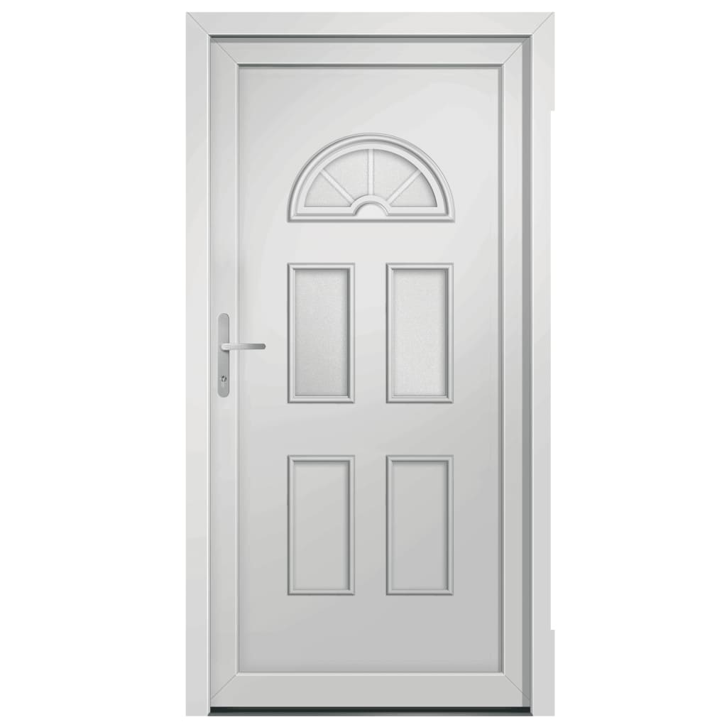 Porta Ingresso Bianca 98x198 cm in PVC