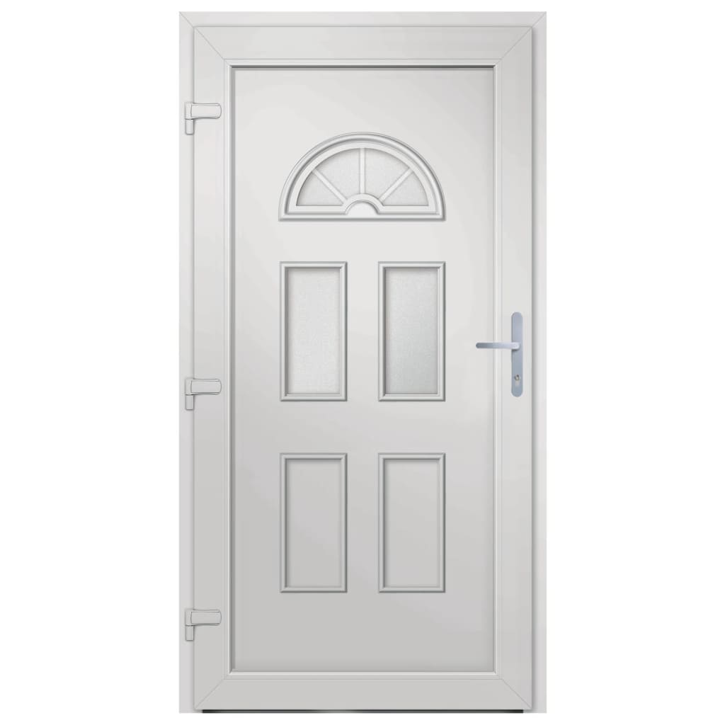 Porta Ingresso Bianca 98x198 cm in PVC