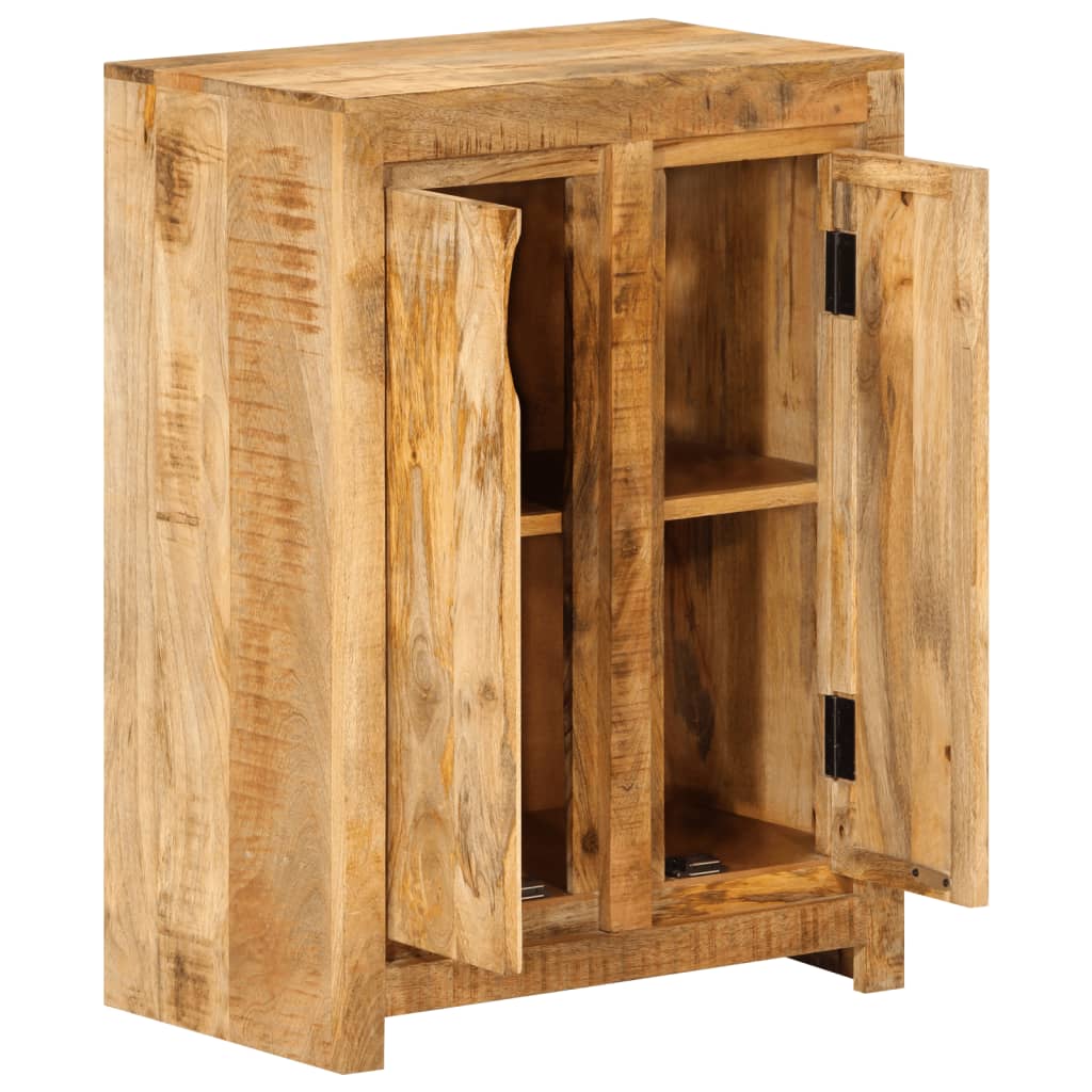Credenza 55x33x75 cm in Legno Massello di Mango