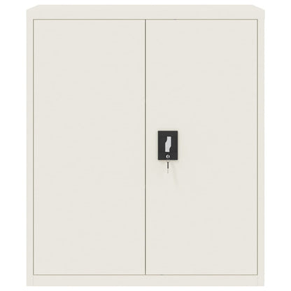 Armadio Classificatore Bianco 90x40x105 cm in Acciaio